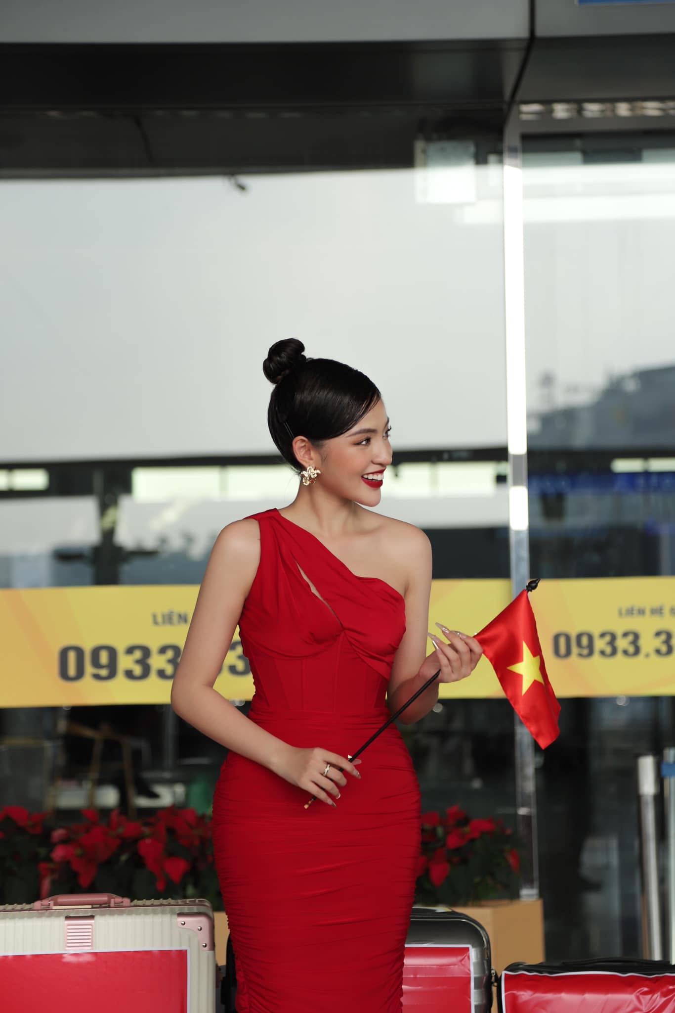 Cuộc thi Trần Thanh Tâm bị đánh giá là 'ao làng' vì chỉ có vỏn vẹn 11 thí sinh dự thi, trong đó có 2 người đã vắng mặn. HIện tại chỉ có 9 người đẹp tranh tài cùng nhau (Ảnh: FBNV)