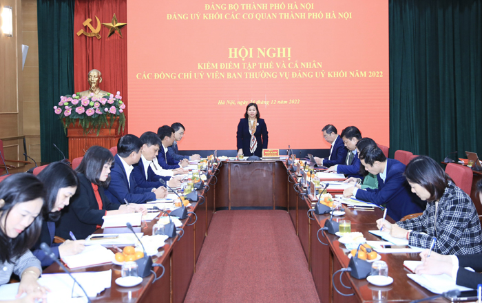 Phó Bí thư Thường trực Thành ủy Nguyễn Thị Tuyến phát biểu chỉ đạo Hội nghị Phó Bí thư Thường trực Thành ủy Nguyễn Thị Tuyến phát biểu chỉ đạo Hội nghị