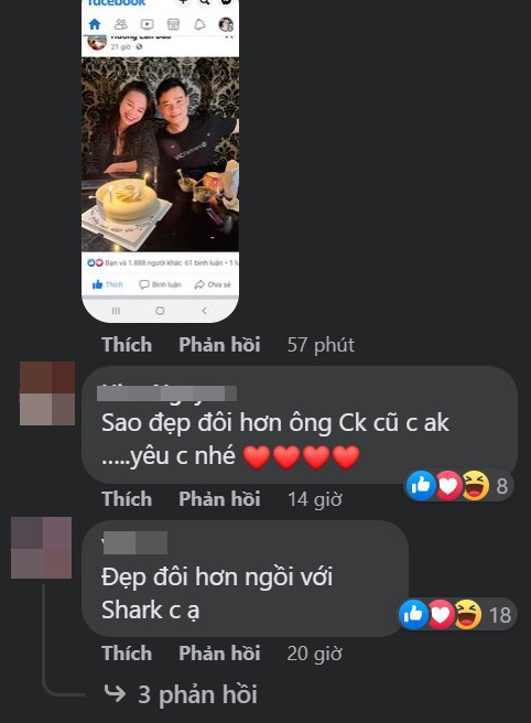 Vợ shark Bình đón sinh nhật cùng bạn Vợ shark Bình đón sinh nhật cùng bạn