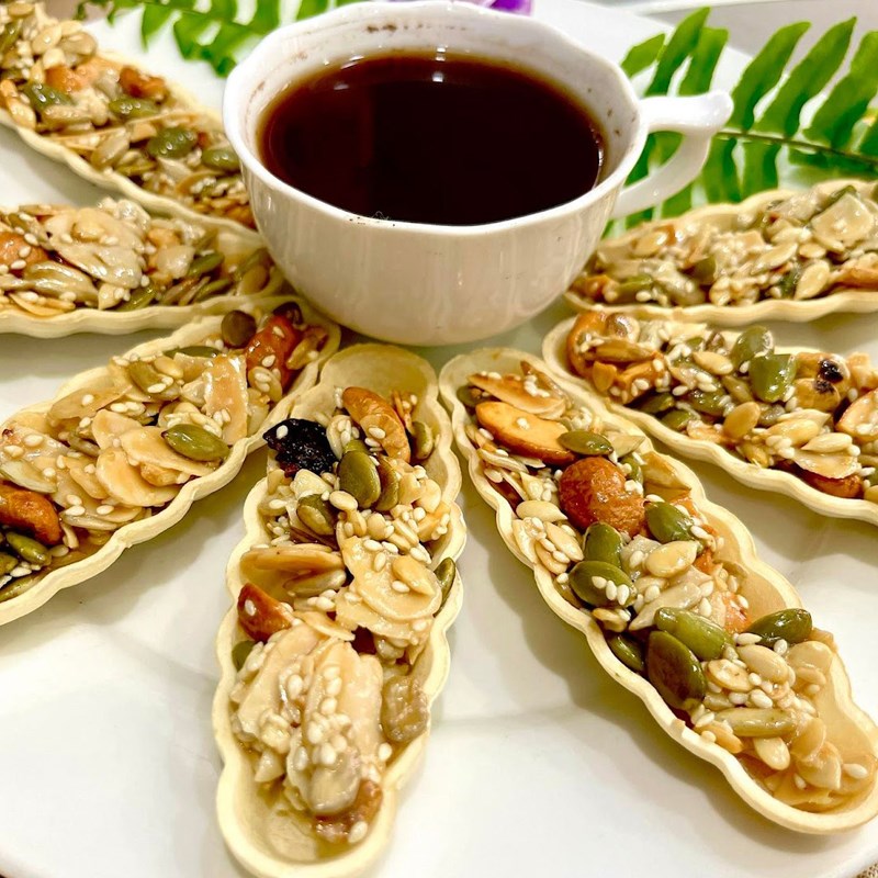 Cách làm bánh thuyền hạt bằng nồi chiên không dầu đơn giản, dễ làm - Ảnh 7 Cách làm bánh thuyền hạt bằng nồi chiên không dầu đơn giản, dễ làm - Ảnh 7