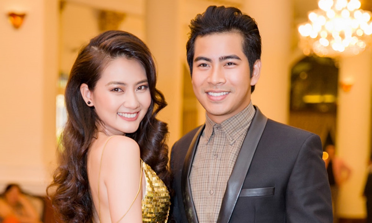 Diễn viên Ngọc Lan - Thanh Bình từng là 1 cặp đôi đẹp (Ảnh: FBNV)