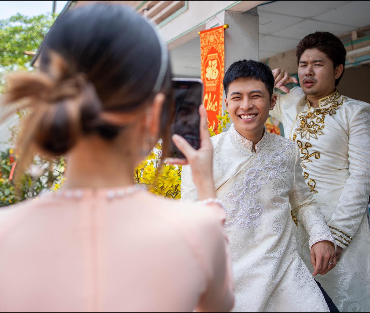 Tiến Luật tiết lộ chuyện tình cảm của Gin Tuấn Kiệt - Puka (Ảnh: FBNV)