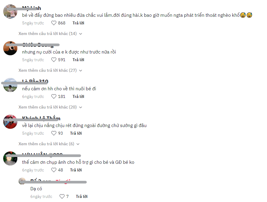 CDM để lại bình luận khi chứng kiến diện mạo hiện tại của Phúng Phính (Ảnh: Chụp màn hình)