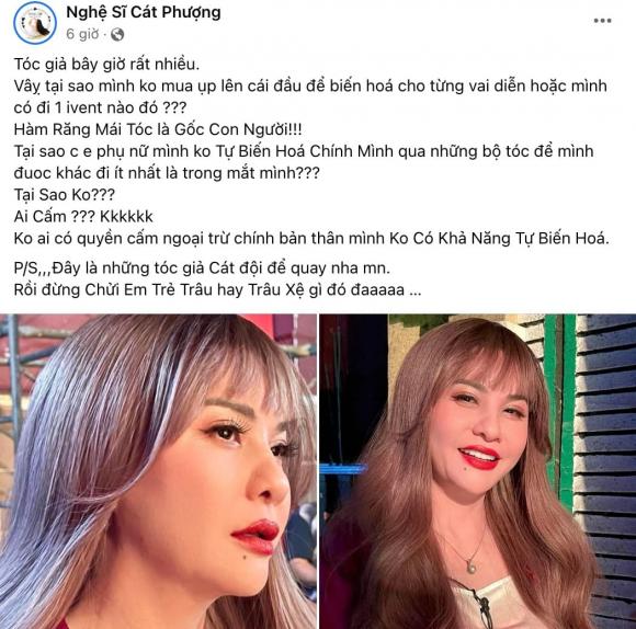 Nguyên văn bài đăng của Cát Phượng khiến nhiều người chú ý (Ảnh: Chụp màn hình) Nguyên văn bài đăng của Cát Phượng khiến nhiều người chú ý (Ảnh: Chụp màn hình)