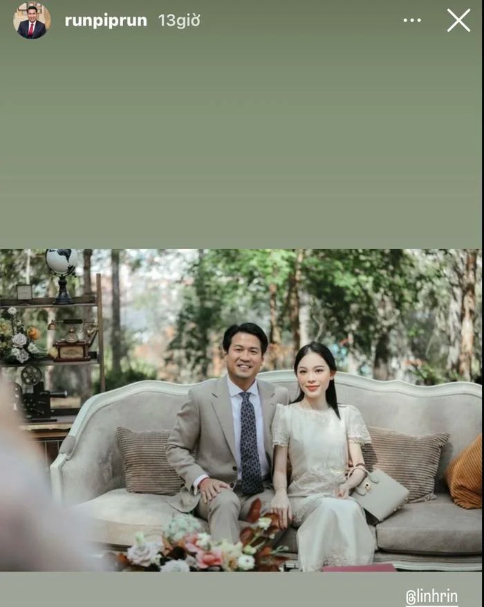 Linh Rin khoe thiệp cưới với doanh nhân Phillip Nguyễn