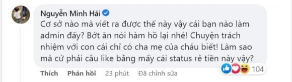 Thiếu gia Minh Hải lên tiếng trước nghi vấn không chu cấp tiền nuôi con cho Hoà Minzy 3 Thiếu gia Minh Hải lên tiếng trước nghi vấn không chu cấp tiền nuôi con cho Hoà Minzy 3