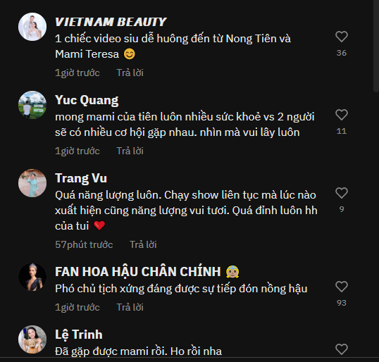 Hội ngộ mami Teresa sau quãng thời gian xa cách, thái độ của Thùy Tiên gây chú ý 4 Hội ngộ mami Teresa sau quãng thời gian xa cách, thái độ của Thùy Tiên gây chú ý 4