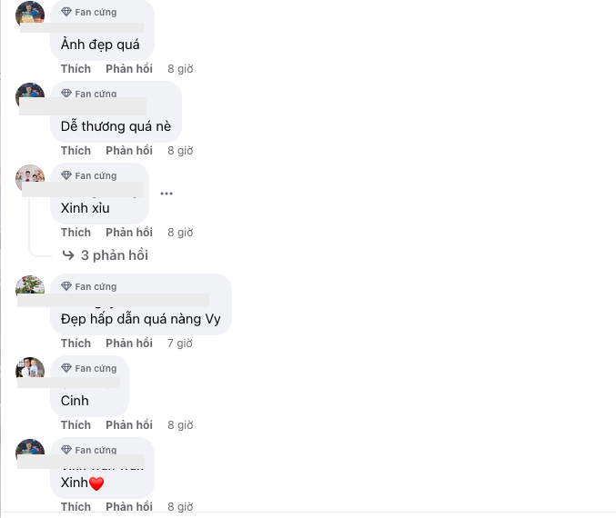CDM để lại bình luận dưới bài đăng của Tiểu Vy (Ảnh: Chụp màn hình) CDM để lại bình luận dưới bài đăng của Tiểu Vy (Ảnh: Chụp màn hình)