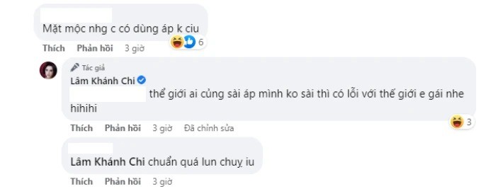 Phản ứng của Lâm Khánh Chi khi bị hỏi khó chuyện dùng app chỉnh ảnh 4 Phản ứng của Lâm Khánh Chi khi bị hỏi khó chuyện dùng app chỉnh ảnh 4