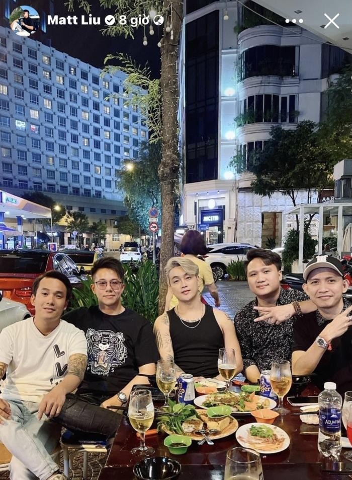 Hội bạn thân của Matt Liu - TiTi (Ảnh: Chụp màn hình) Hội bạn thân của Matt Liu - TiTi (Ảnh: Chụp màn hình)