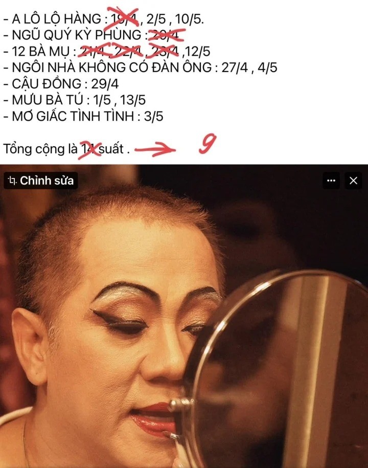 NSƯT Thành Lộc đã có những chia sẻ đầy ẩn ý (Ảnh: Chụp màn hình) NSƯT Thành Lộc đã có những chia sẻ đầy ẩn ý (Ảnh: Chụp màn hình)