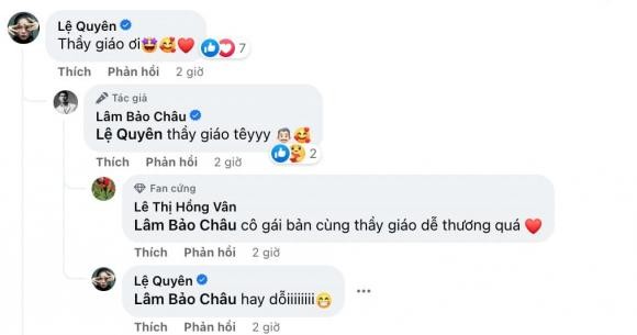 Lệ Quyên bất ngờ để lộ tính cách thật của Lâm Bảo Châu 3 Lệ Quyên bất ngờ để lộ tính cách thật của Lâm Bảo Châu 3