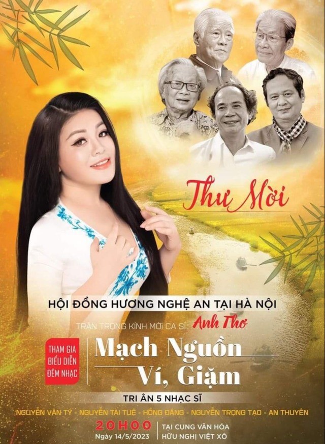 Đại diện BTC cho biết, Anh Thơ cũng như các ca sĩ khác đều tham gia quá trình tập luyện, thu âm, khớp nhạc trong chương trình suốt 2 tháng qua (Ảnh: BTC) Đại diện BTC cho biết, Anh Thơ cũng như các ca sĩ khác đều tham gia quá trình tập luyện, thu âm, khớp nhạc trong chương trình suốt 2 tháng qua (Ảnh: BTC)