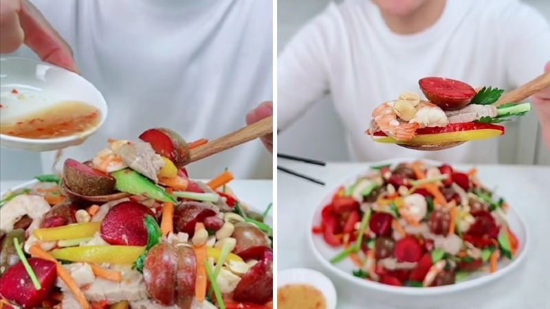 Mận hậu đang rẻ, ăn mãi cũng chán gợi ý làm món gỏi này vừa dễ ăn lại cực ngon - Ảnh 1