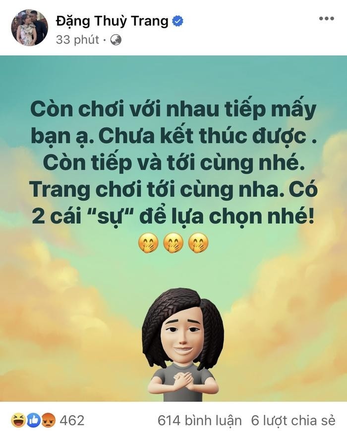 Trước việc bị thua kiện, bà Đặng Thùy Trang cũng có động thái mới (Ảnh: Chụp màn hình) Trước việc bị thua kiện, bà Đặng Thùy Trang cũng có động thái mới (Ảnh: Chụp màn hình)