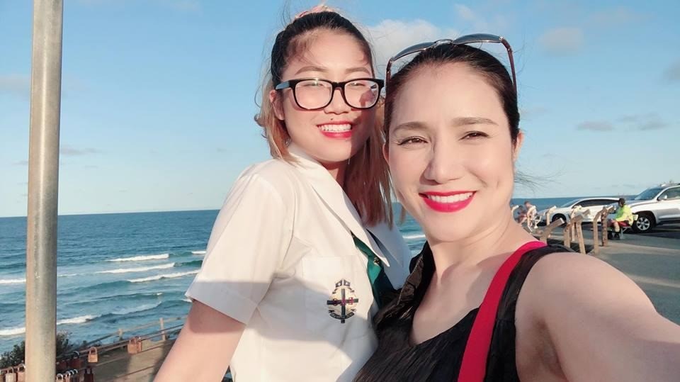 Cát Tường và con gái (Ảnh: FBNV) Cát Tường và con gái (Ảnh: FBNV)