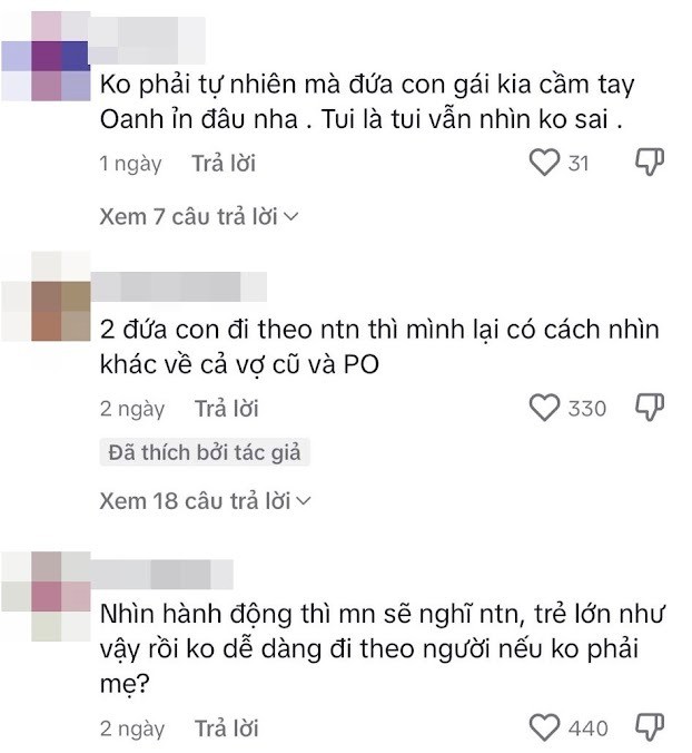 CDM để lại bình luận xoay quanh đoạn clip của Phương Oanh đi ăn cùng con shark Bình (Ảnh: Chụp màn hình)