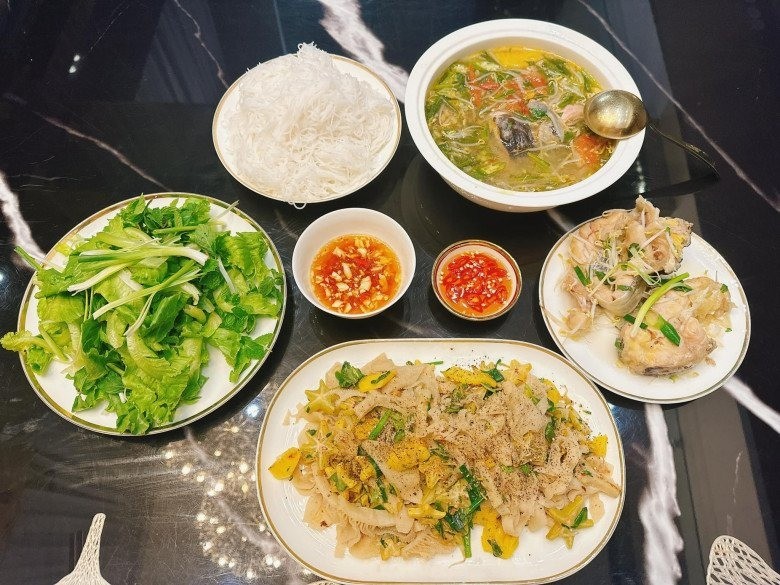 Thành phẩm sau khi vào bếp của Phương Oanh (Ảnh: Chụp màn hình) Thành phẩm sau khi vào bếp của Phương Oanh (Ảnh: Chụp màn hình)