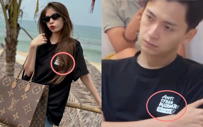 Uyên Endy và Ngô Kiến Huy bị 'soi' mặc áo đôi (Ảnh: Internet) Uyên Endy và Ngô Kiến Huy bị 'soi' mặc áo đôi (Ảnh: Internet)
