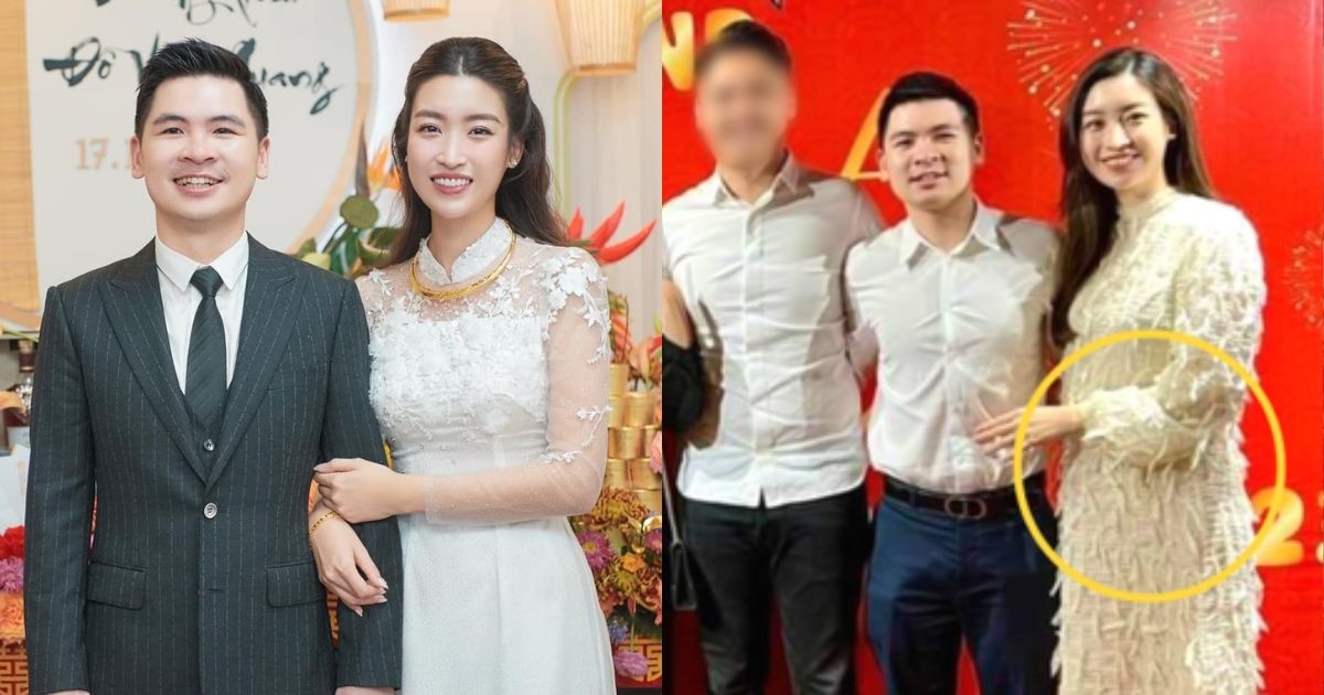 Thời gian qua, Đỗ Mỹ Linh liên tục bị đồn mang thai con đầu lòng cho chồng doanh nhân (Ảnh: Internet)