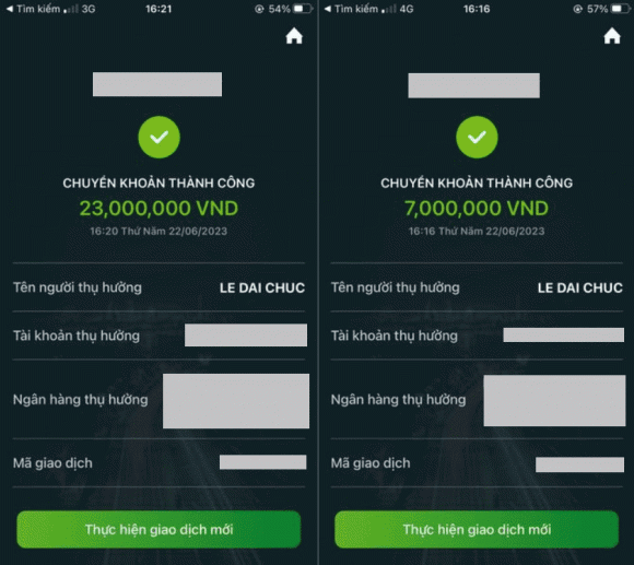 NSND Lê Khanh bị lừa số tiền lên đến 30 triệu đồng (Ảnh: Chụp màn hình) NSND Lê Khanh bị lừa số tiền lên đến 30 triệu đồng (Ảnh: Chụp màn hình)