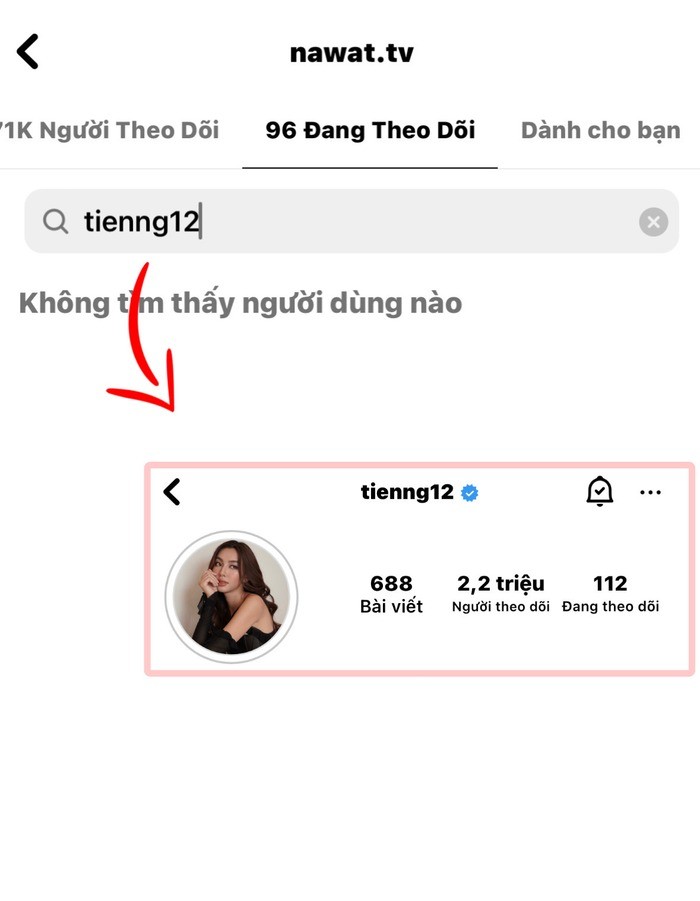 Chủ tịch Miss Grand hủy theo dõi Thùy Tiên trên Instagram (Ảnh: Chụp màn hình) Chủ tịch Miss Grand hủy theo dõi Thùy Tiên trên Instagram (Ảnh: Chụp màn hình)