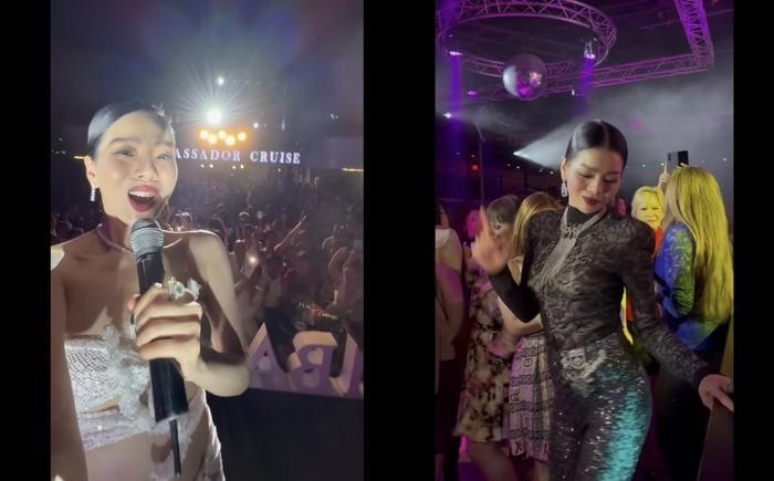 Loạt khoảnh khắc của Lệ Quyên (Ảnh: Chụp màn hình) Loạt khoảnh khắc của Lệ Quyên (Ảnh: Chụp màn hình)