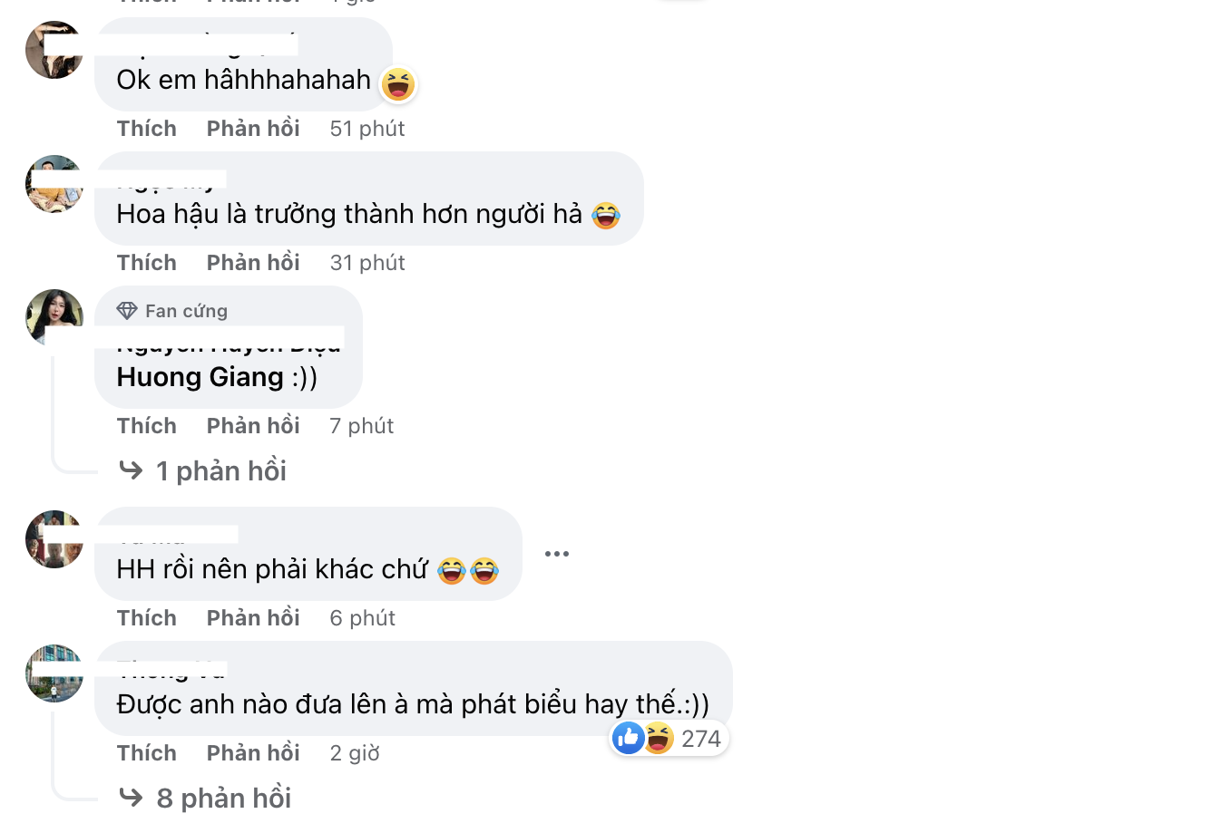 CDM để lại bình luận xoay quanh quan điểm của Hoa hậu Ý Nhi (Ảnh: Chụp màn hình)
