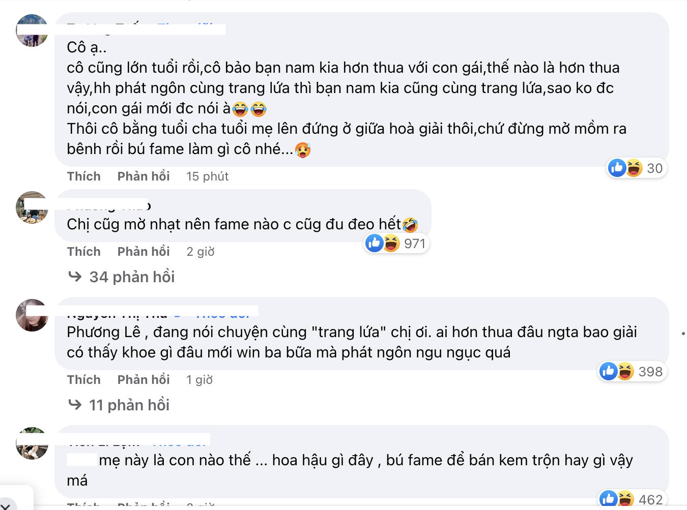 CDM để lại bình luận dưới bài đăng của Hoa hậu Ý Nhi (Ảnh: Chụp màn hình)