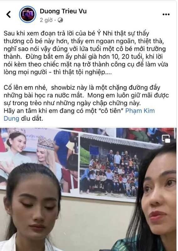 Chia sẻ của Dương Triệu Vũ khiến nhiều người chú ý. Ảnh: Chụp màn hình Chia sẻ của Dương Triệu Vũ khiến nhiều người chú ý. Ảnh: Chụp màn hình