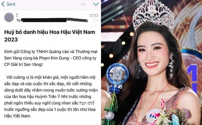 Nhiều CDM đồng loạt gửi email đến BTC Miss World Vietnam 2023 (Ảnh: Internet) Nhiều CDM đồng loạt gửi email đến BTC Miss World Vietnam 2023 (Ảnh: Internet)