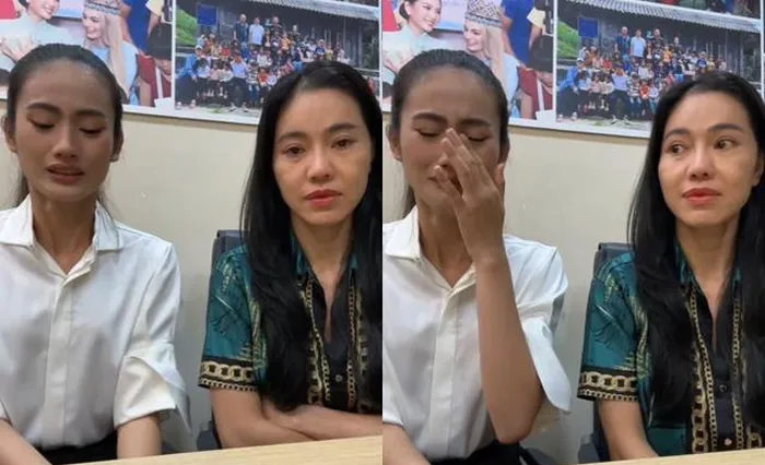 Trước những ồn ào trên MXH, Ý Nhi đã khóc nức nở xin lỗi nhưng vẫn chưa vừa lòng anti-fan (Ảnh: FBNV) Trước những ồn ào trên MXH, Ý Nhi đã khóc nức nở xin lỗi nhưng vẫn chưa vừa lòng anti-fan (Ảnh: FBNV)