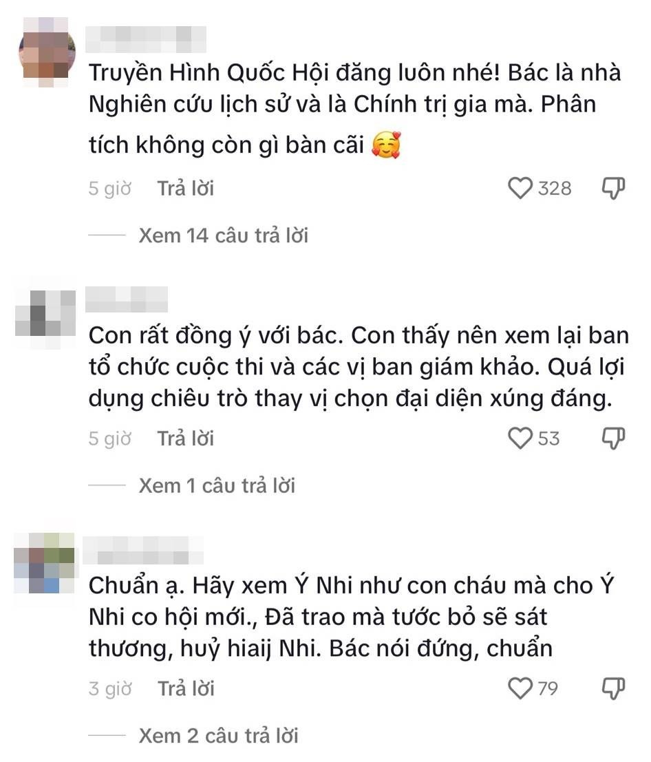 CDM để lại bình luận trước phát ngôn của đại biểu Dương Trung Quốc. Ảnh: Chụp màn hình. CDM để lại bình luận trước phát ngôn của đại biểu Dương Trung Quốc. Ảnh: Chụp màn hình.