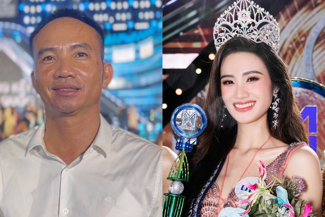 Bố lên tiếng trước nghi vấn gia đình muốn Ý Nhi trả lại danh hiệu Hoa hậu. Ảnh: Internet