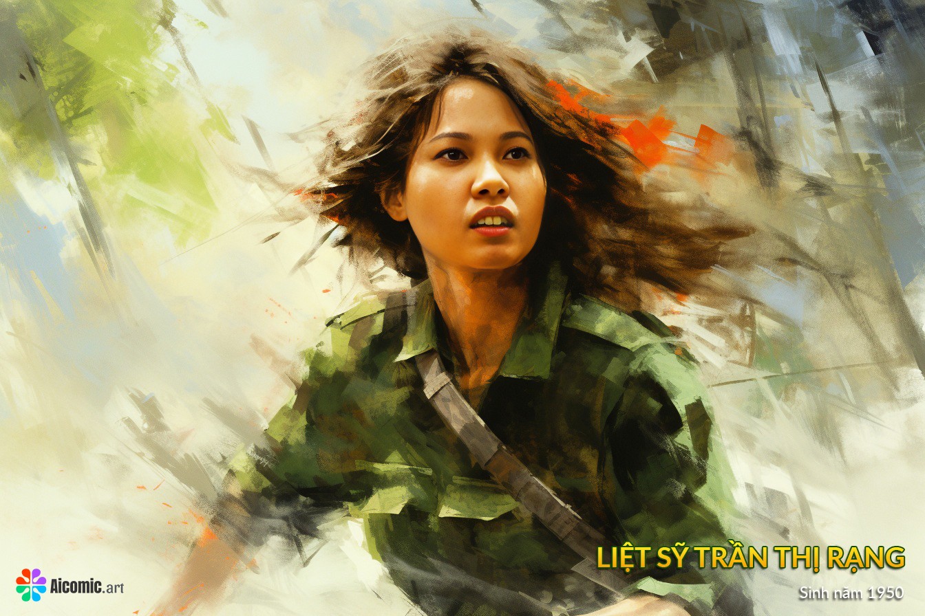 Liệt sĩ Trần Thị Rạng.