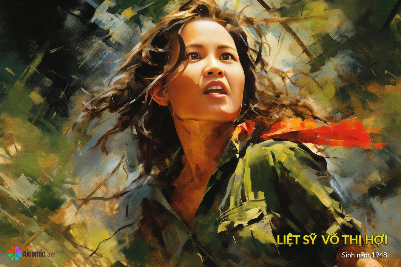 Liệt sĩ Võ Thị Hợi.