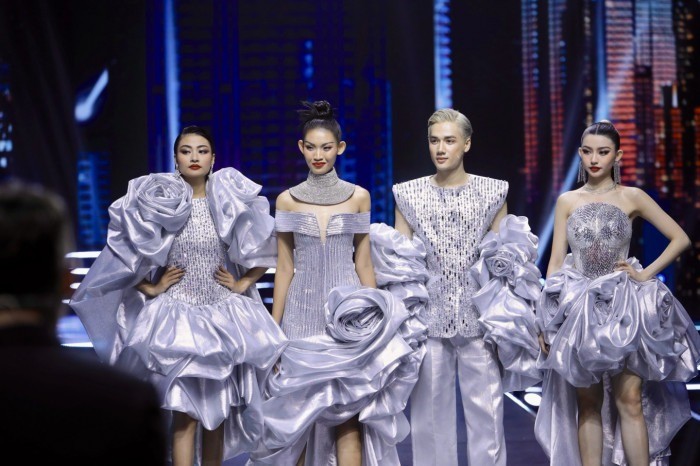 Top 4 thí sinh xuất sắc trong Chung kết The Face Vietnam. Ảnh: BTC