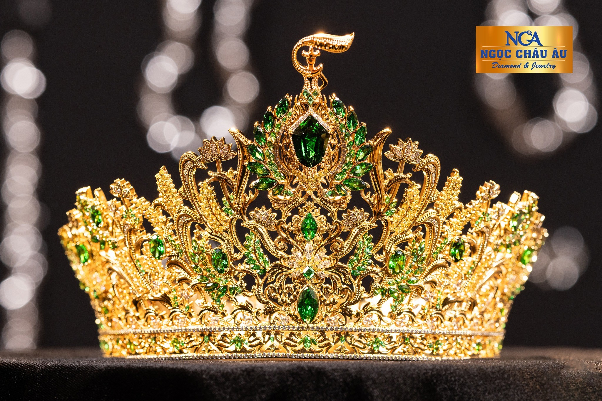 Cận cảnh chiếc vương miện Miss Grand Vietnam 2023. Ảnh: BTC Cận cảnh chiếc vương miện Miss Grand Vietnam 2023. Ảnh: BTC