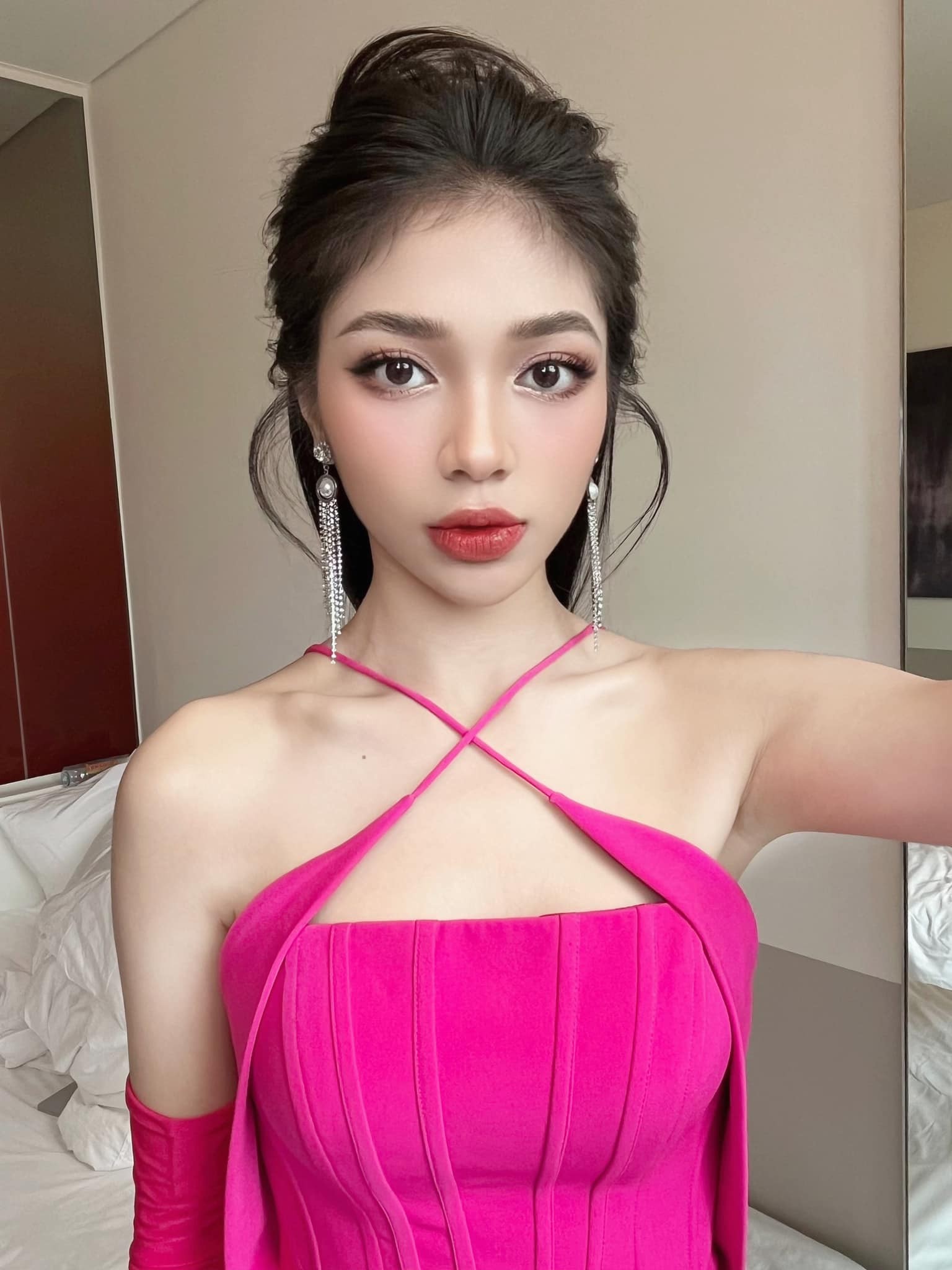 Á hậu Minh Kiên. Ảnh: FBNV 