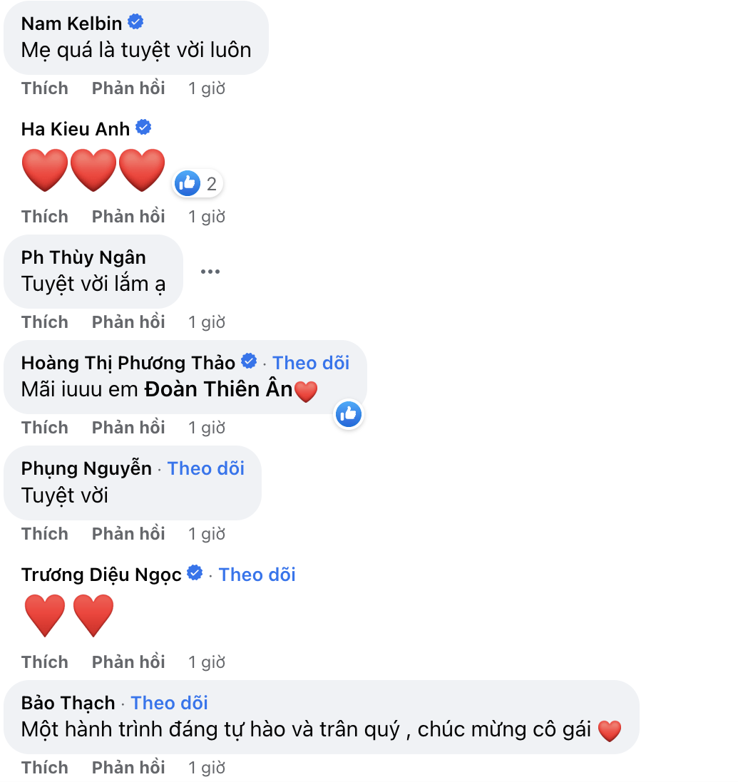 CDM để lại bình luận dưới bài đăng của CEO Sen Vàng. Ảnh: Chụp màn hình 