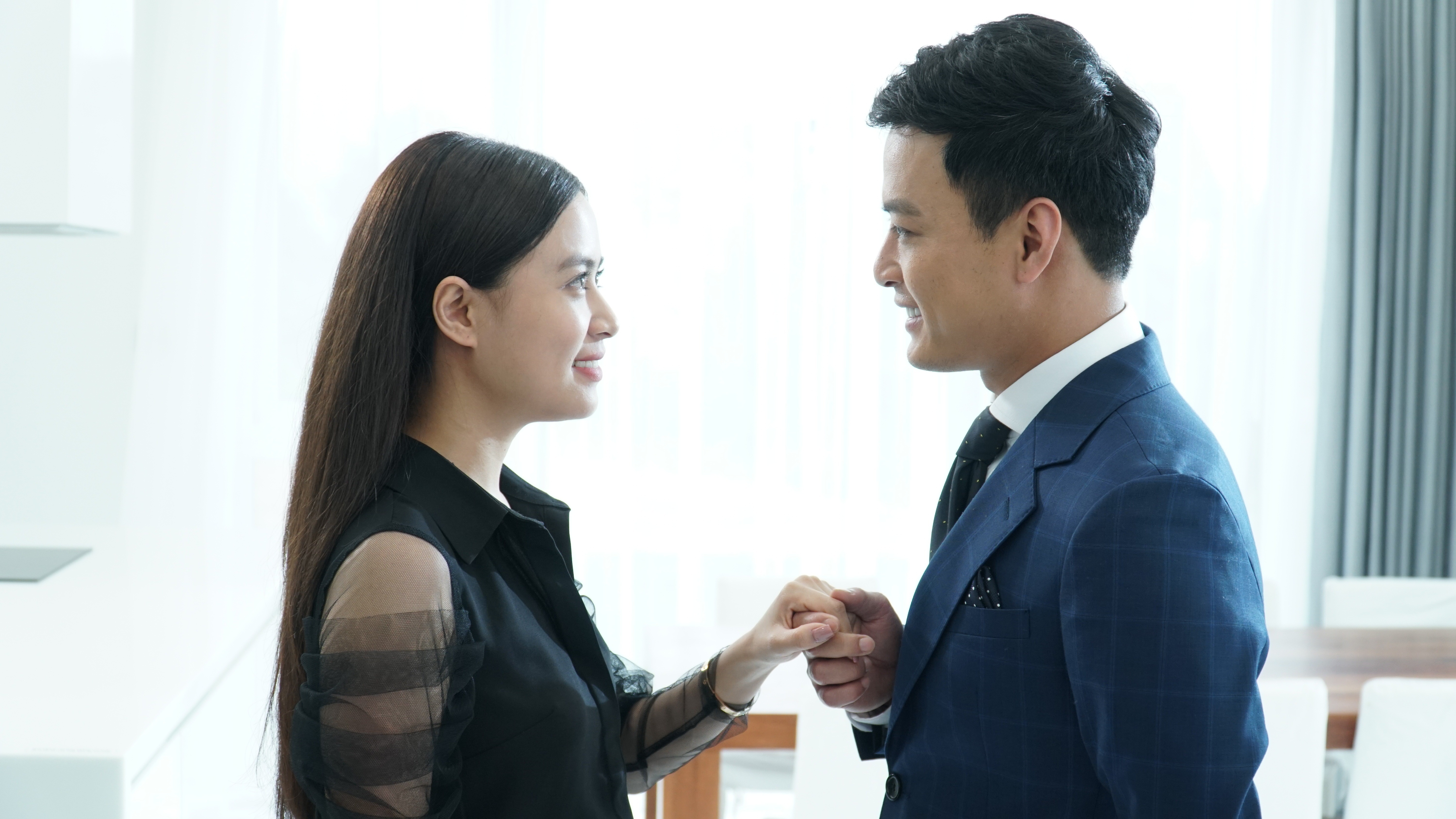 Hoàng Thùy Linh đóng cặp với Hồng Đăng trong cách đây 4 năm. Ảnh: FBNV