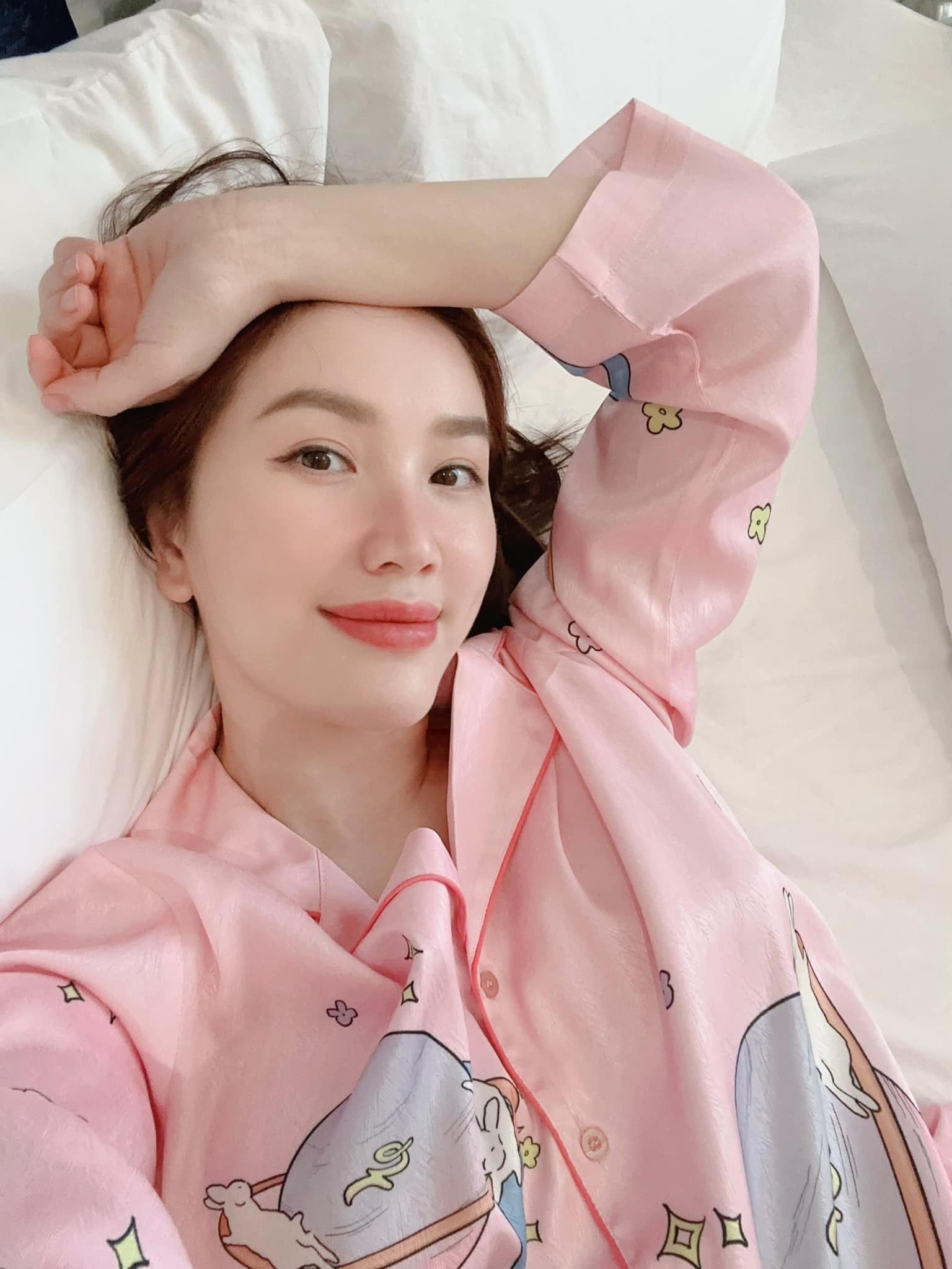 Mặt mộc của Bảo Thy. Ảnh: FBNV Mặt mộc của Bảo Thy. Ảnh: FBNV