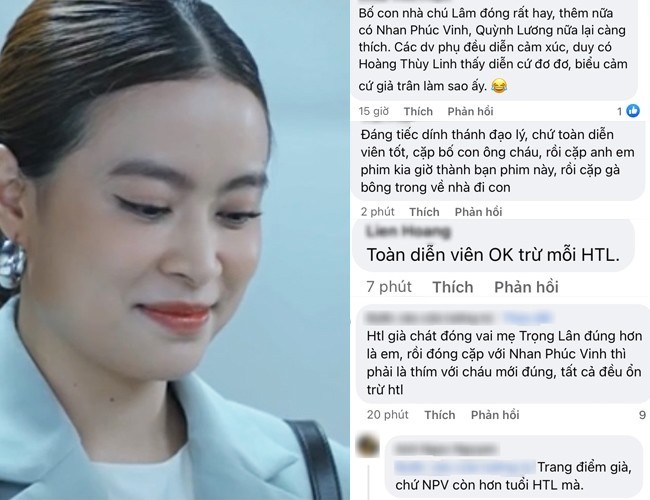 CDM để lại những bình luận về tạo hình, khả năng diễn xuất của Hoàng Thùy Linh. Ảnh: Internet CDM để lại những bình luận về tạo hình, khả năng diễn xuất của Hoàng Thùy Linh. Ảnh: Internet