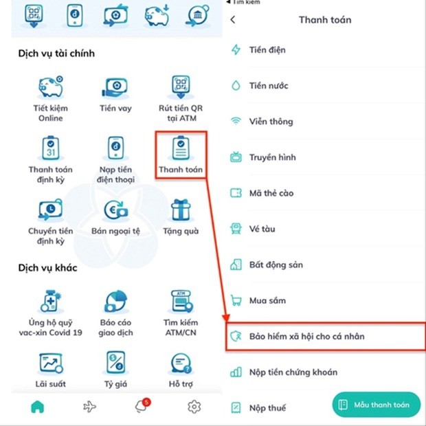 Thao tác thực hiện. Ảnh: Chụp màn hình Thao tác thực hiện. Ảnh: Chụp màn hình