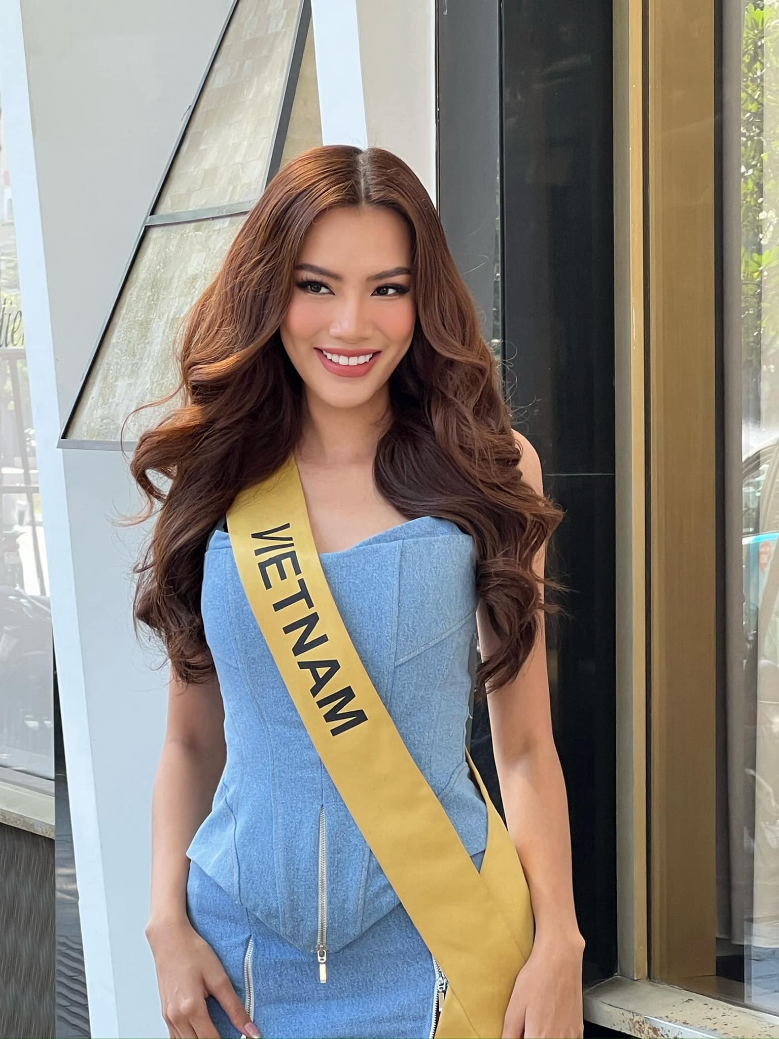 Lê Hoàng Phương mong muốn đem về chiếc vương miện Miss Grand International thứ 2 cho Việt Nam. Ảnh: FBNV