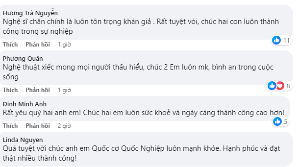 CDM để lại bình luận dưới bài đăng của 2 'Hoàng tử xiếc'. Ảnh: Chụp màn hình CDM để lại bình luận dưới bài đăng của 2 'Hoàng tử xiếc'. Ảnh: Chụp màn hình