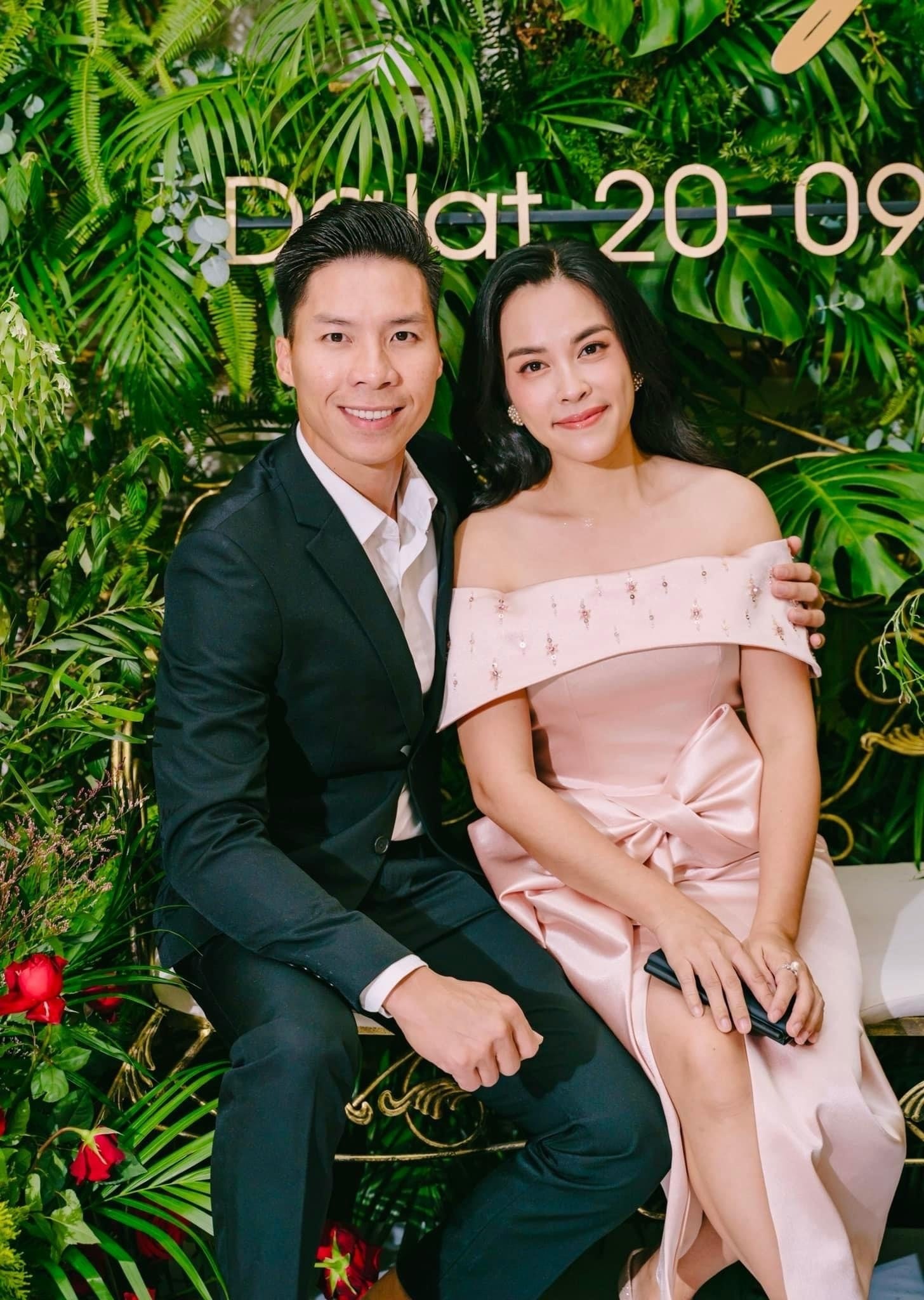 Hiện tại, Ngọc Mai đang hạnh phúc bên Quốc Nghiệp. Ảnh: FBNV