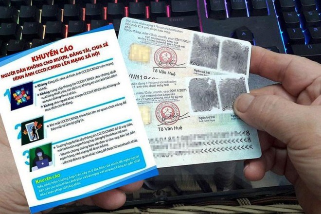 Cơ quan công an khuyến cáo người dân không cho mượn, đăng tải, chia sẻ hình ảnh CCCD/ CMND lên MXH. Ảnh: Internet Cơ quan công an khuyến cáo người dân không cho mượn, đăng tải, chia sẻ hình ảnh CCCD/ CMND lên MXH. Ảnh: Internet