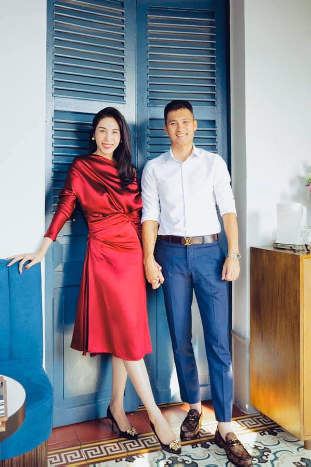 Thủy Tiên - Công Vinh là cặp đôi nhận được sự quan tâm lớn từ phía CDM. Ảnh: FBNV