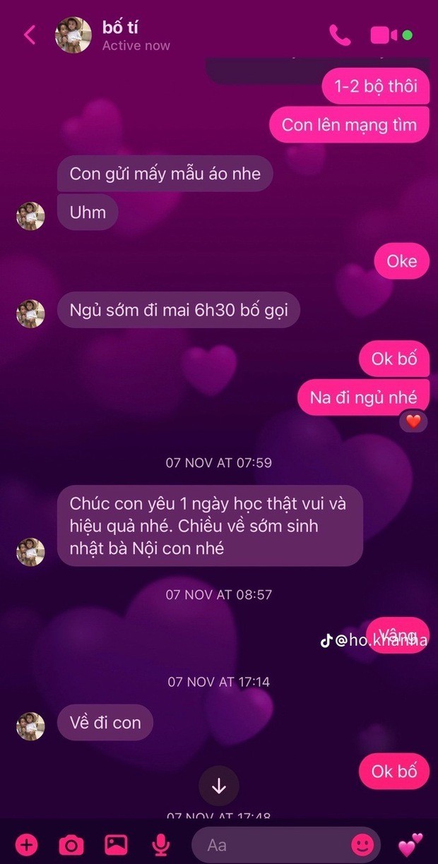 Con gái công khai tin nhắn với Hồ Hoài Anh, hành động phía sau càng khiến ngưỡng mộ - Ảnh 1 Con gái công khai tin nhắn với Hồ Hoài Anh, hành động phía sau càng khiến ngưỡng mộ - Ảnh 1